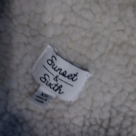 Faux leather/wool jacket - Picture 13 of 16